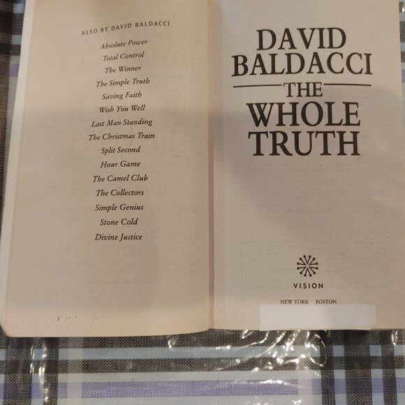 The Whole Truth (David Baldacci Novel) - Picture 9 of 12